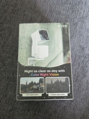 Wyze Outdoor Color Night Vision Camera - White
